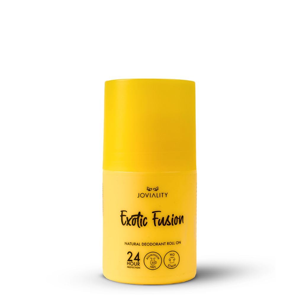 Joviality Natural Roll-On Deodorant - Exotic Fusion - Aluminum Free