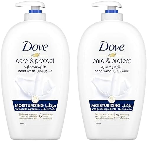 Dove Deeply Nourishing Handwash Made with ¼ moisturizing cream for Soft Smooth hands 500ML (Pack of 2)