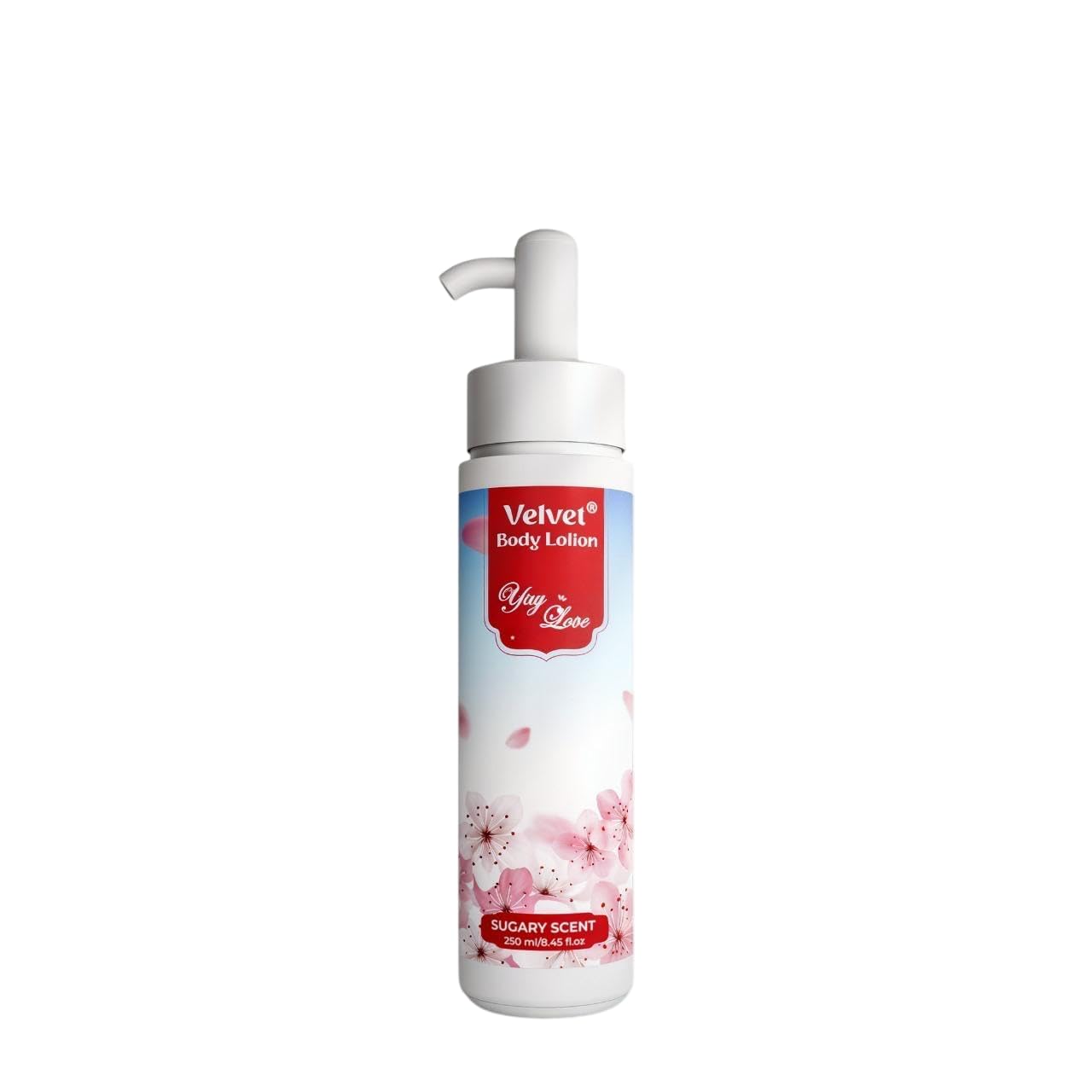 Cosmo APPE Velvet Body Lotion with Sugary Scent, YAY Love Collection, Moisturizing Formula, 250ml
