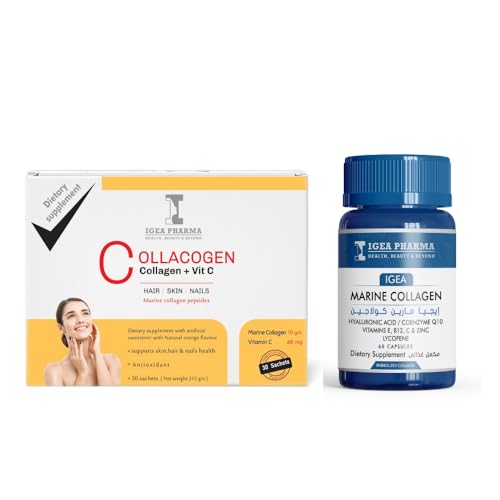 Igea Marine Collagen Capsules + Collacogen Orange - Amazon Egypt original gallery image 2