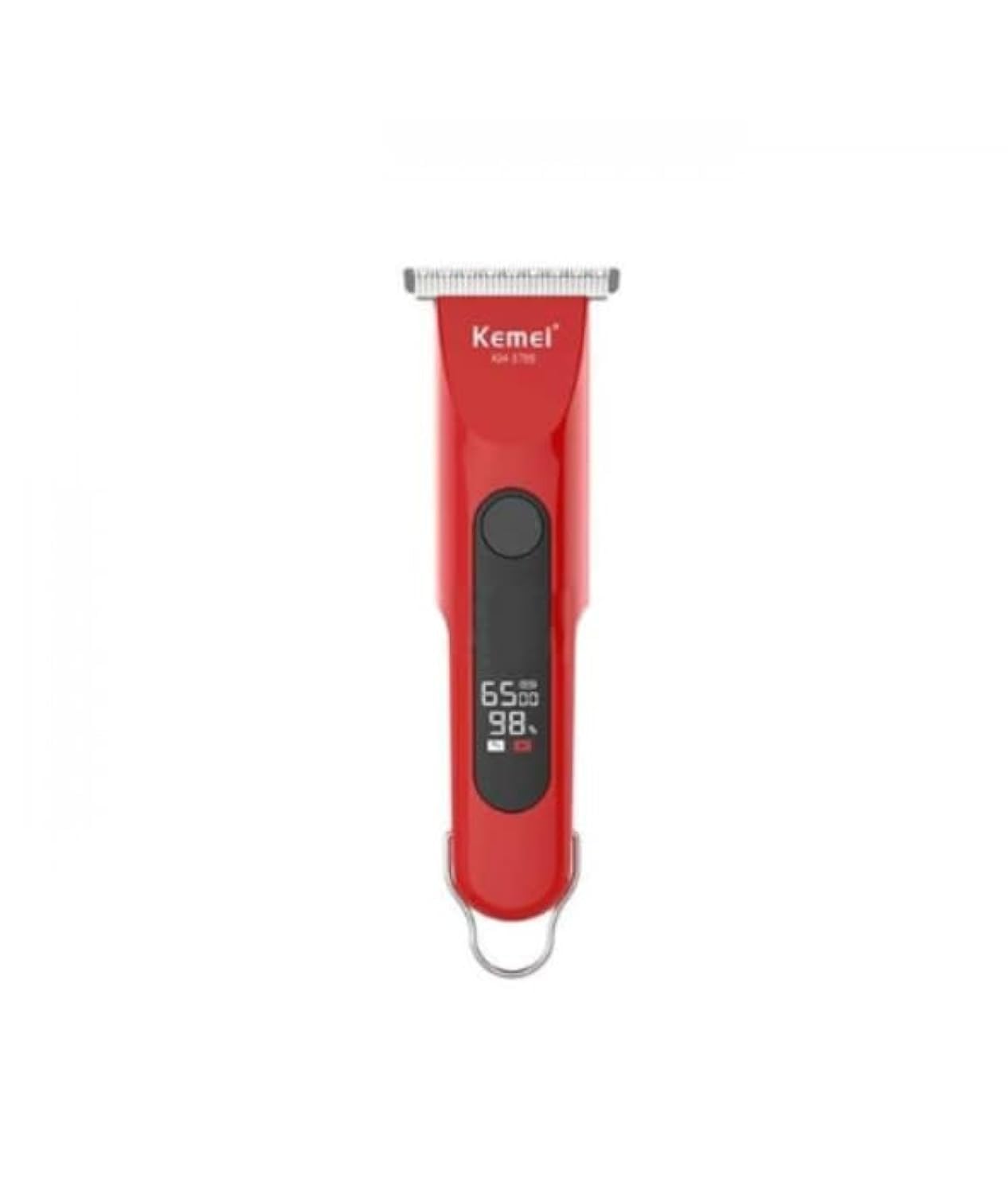 KEMEI Electric Hair Clipper for men, for dry use, Red, KM-3709-PG