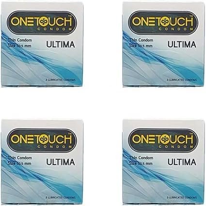 OneTouch One-Touch Ultima Thin Condoms Size 50.5 mm 4 pack - 3 pieces per One