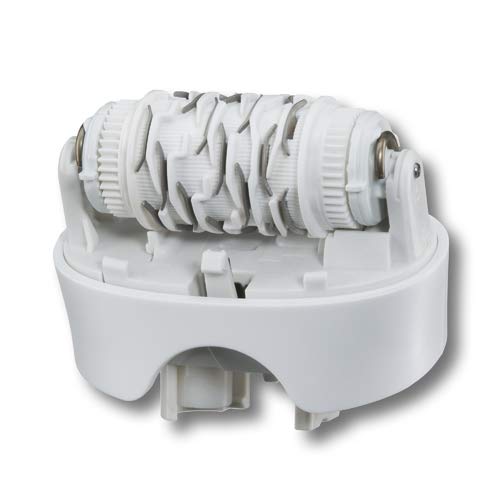 Braun Spare Parts – Braun 81555552 Replacement Epilator Head – Original Standard 28-Tweezer Attachment for Silk-épil 5 & 7 Series Epilators – Wet & Dry Use – Washable Head – White Color – SE511