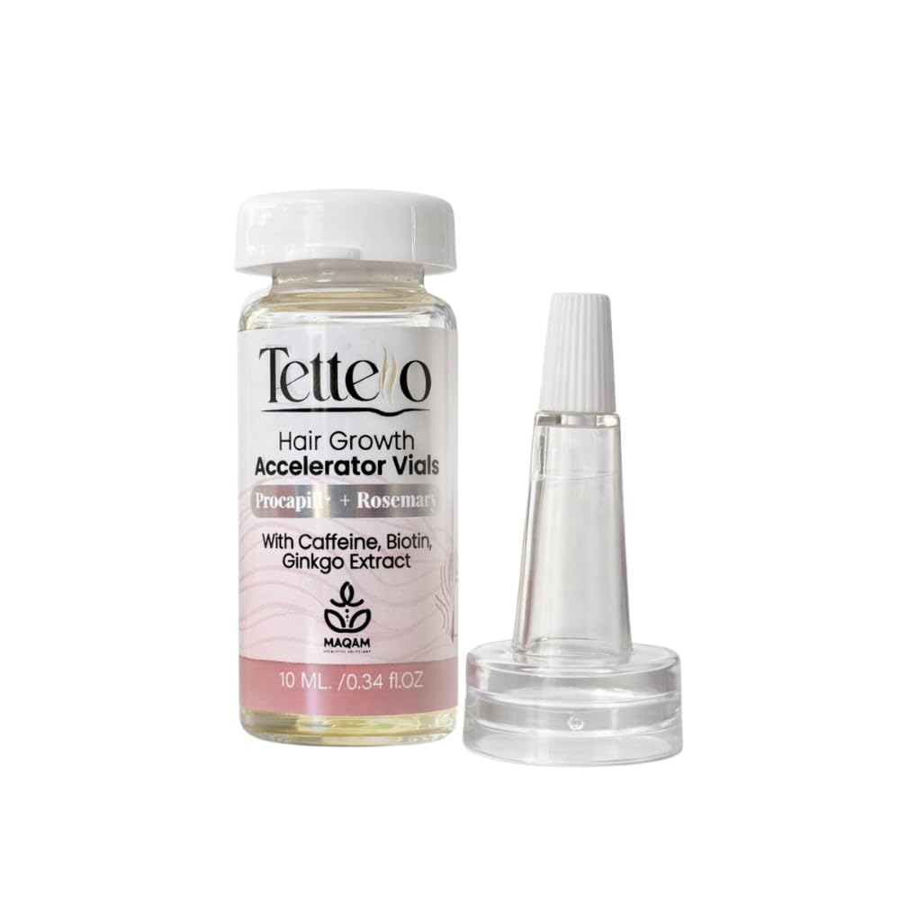 Tettello Hair Growth Accelerating Flask, 6 x 10 ml
