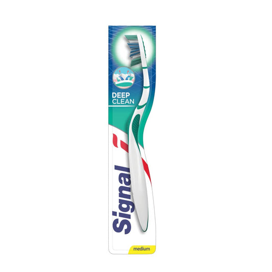 Signal Deep Clean Medium for deep cleaning in between teeth Toothbrush 1PC