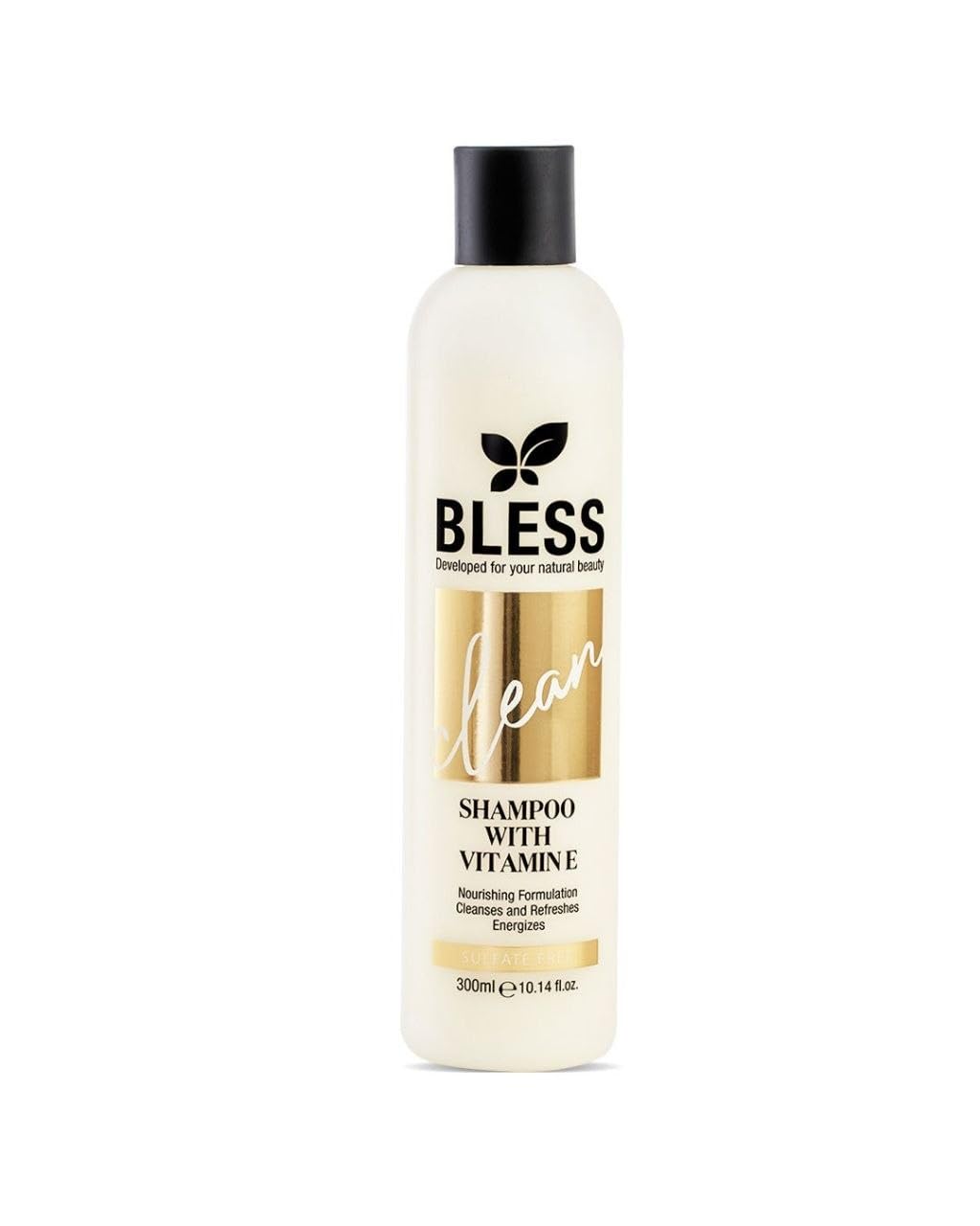 Bless Shampoo with Vitamin E Sulfate Free - 300ml