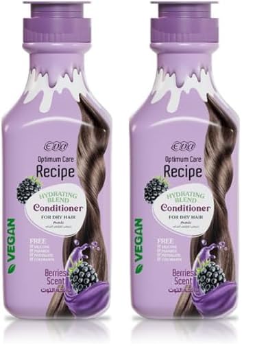 Eva Optimum Care Recipe Hydrating Blend Conditioner Berries Scent 350 Ml (Pack of 2)