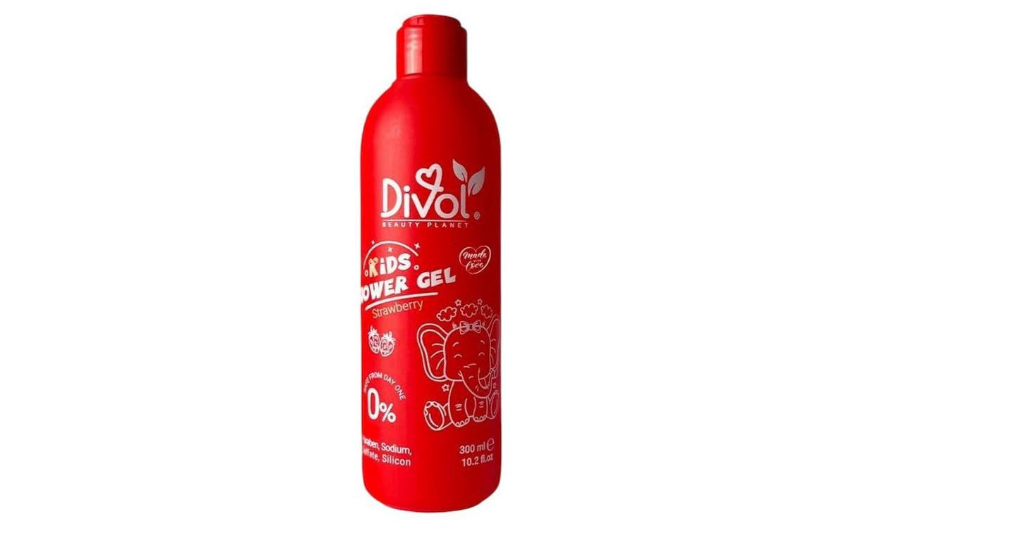 DIVOL  Strawberry Kids Shower gel 300 Ml