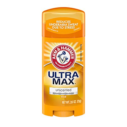 ARM & HAMMER Ultra Max Antiperspirant Deodorant Unscented 73g