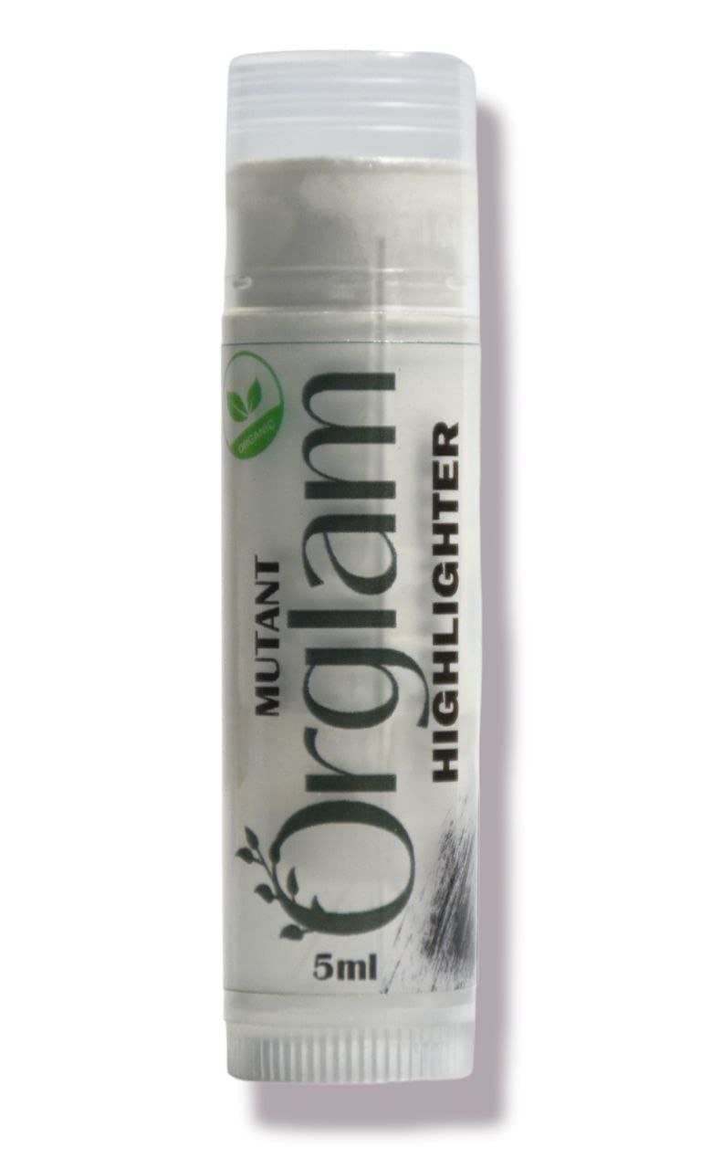 Orglam Transparent white Shimmering Highlighter Stick (Natural) (vitamin E rich)