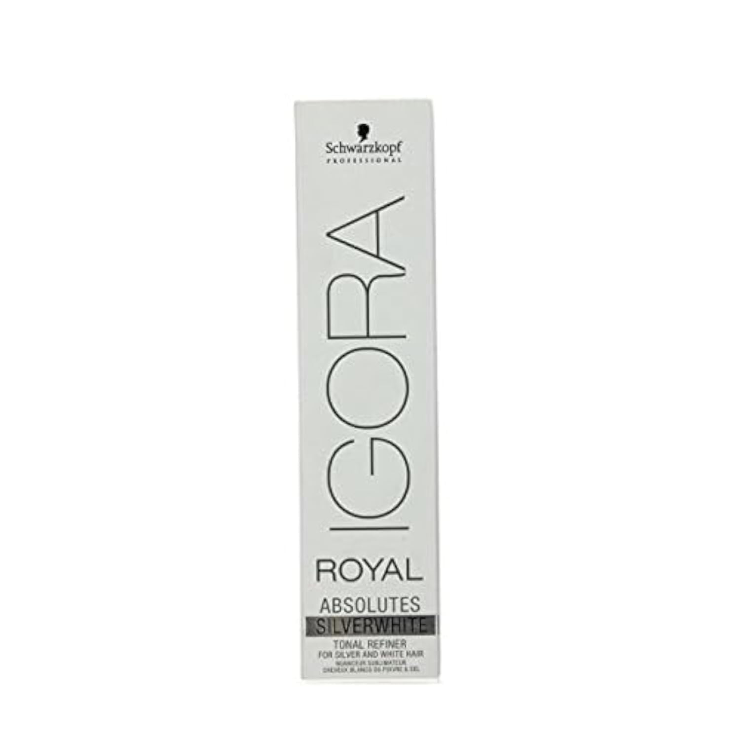 Schwarzkopf IGORA ROYAL ABSOLUTES SILVER WHITE PERMANENT HAIR DYE 60ml - SLATE GREY