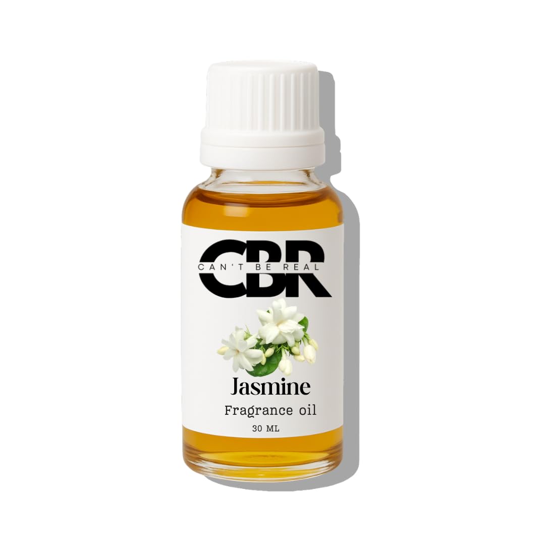 Can’t Be Real Fragrance Oil 30 ml, Long-Lasting Aroma for Diffusers, Candles, Soap Making, Burners & Home Scents – Premium Concentrated Fragrance Oil (Jasmine)