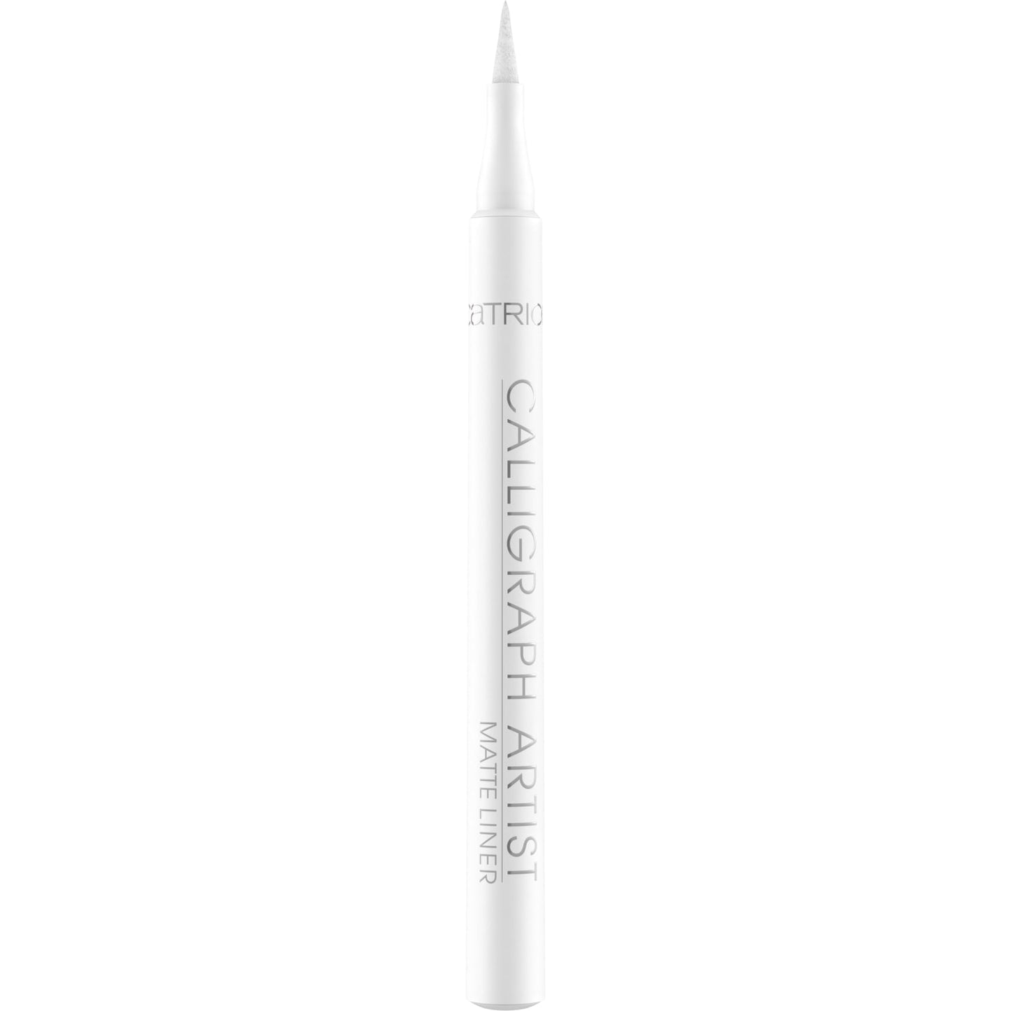 Catrice Calligraph Artist Matte Liner, Eyeliner, No. 070, White, Instant Result, Colour-Intensive, Matt, Vegan, No Microplastic Particles, Nanoparticles Free, No Perfume, Pack of 1 (1.1 ml)