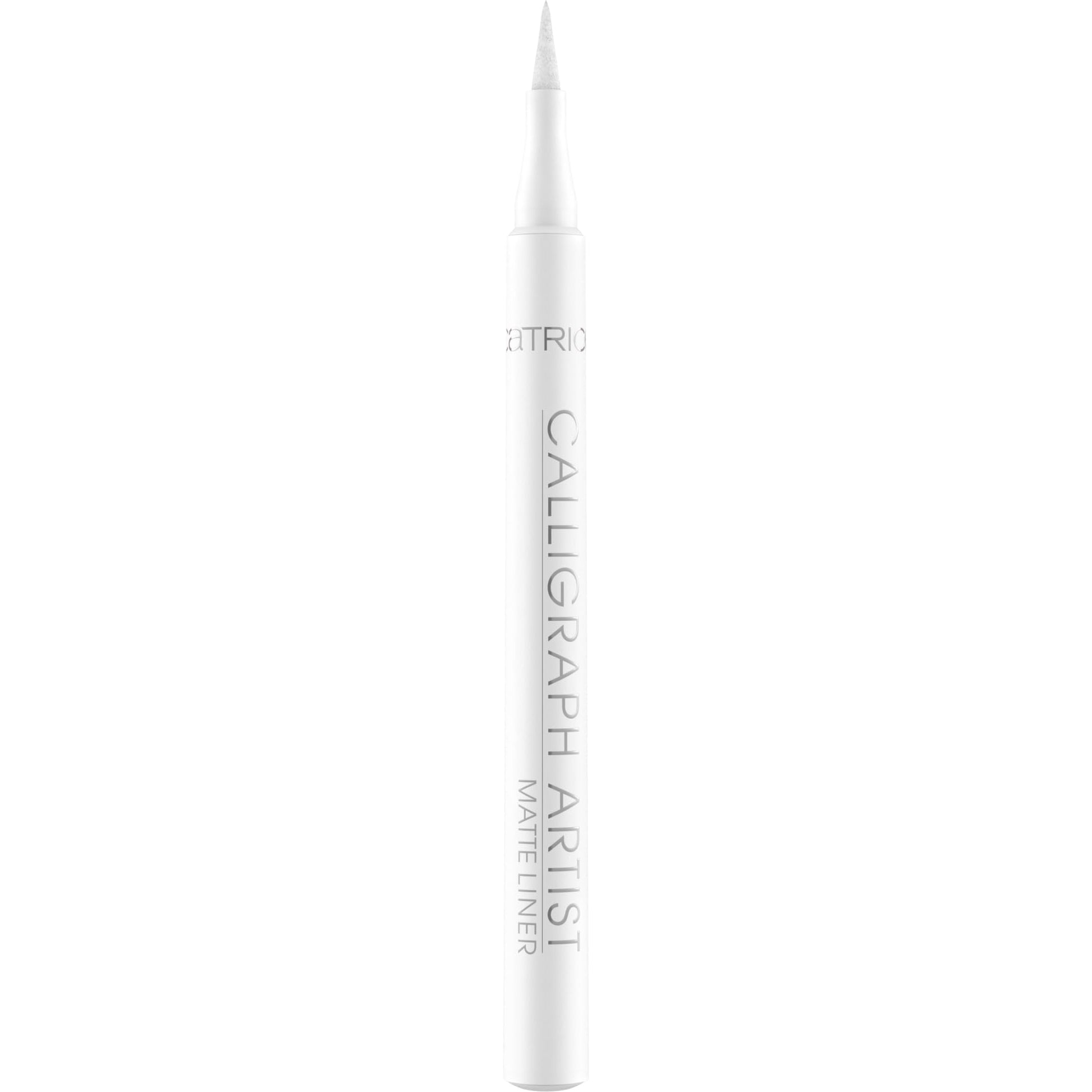 Catrice Calligraph Artist Matte Liner, Eyeliner, No. 070, White, Instant Result, Colour-Intensive, Matt, Vegan, No Microplastic Particles, Nanoparticles Free, No Perfume, Pack of 1 (1.1 ml)