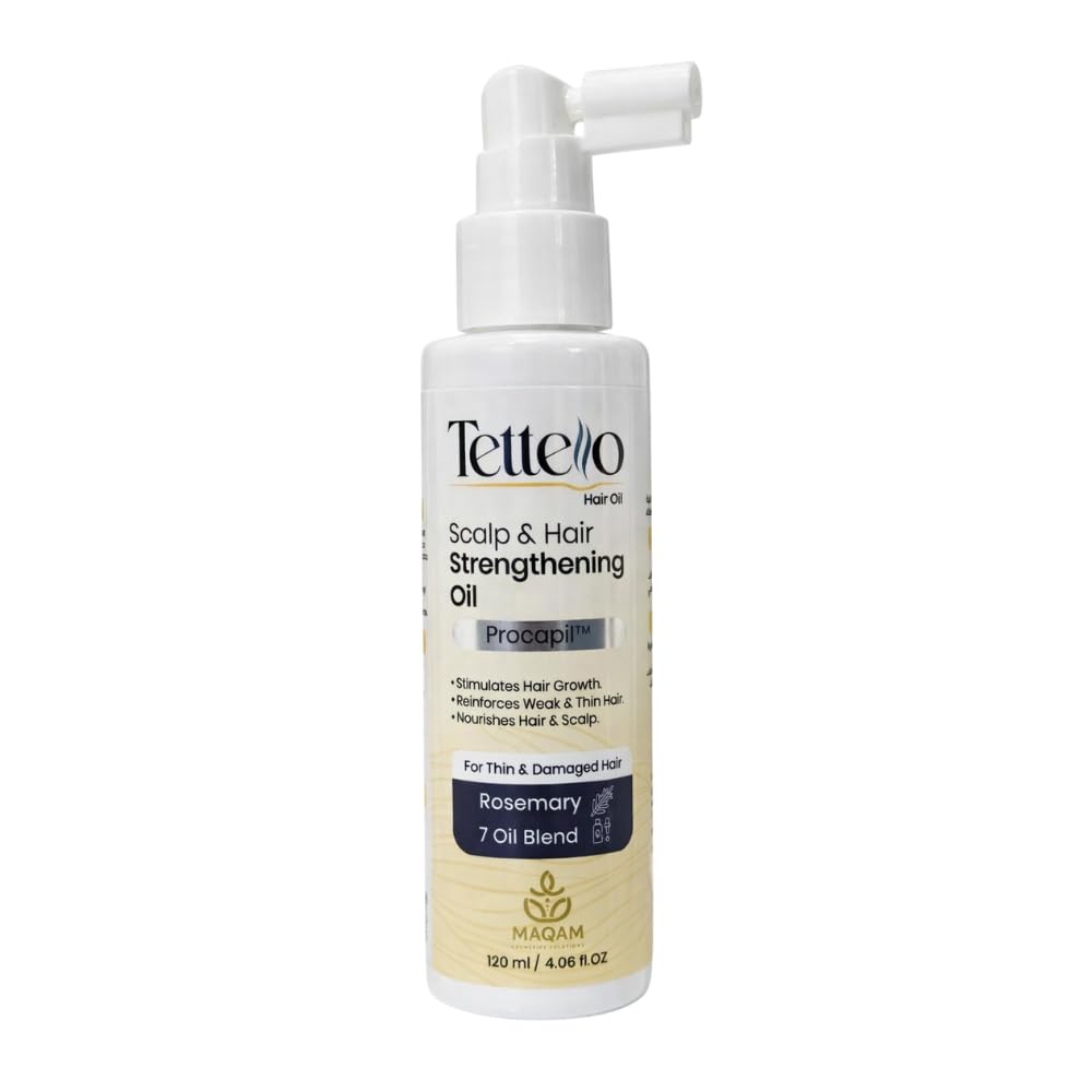 Tettello Scalp & Hair Strengthening Oil, 120 ml