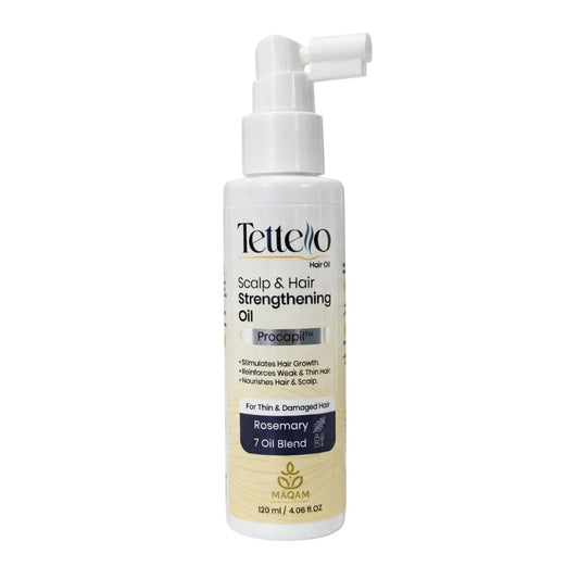 Tettello Scalp & Hair Strengthening Oil, 120 ml