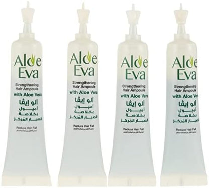 Aloe Eva Hair Strengthening Ampoules Aloe Vera Pack of 2 - Amazon Egypt alternate view 4