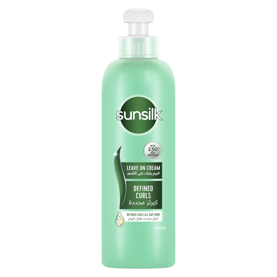 Sunsilk Leave On Cream, with Jojoba Oil, For Curly Frizzy Hair, Curl Definition, Effortless Styling & 24 HR Deep Nourishment, 200ml