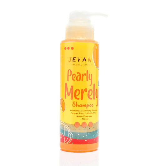 JEVAN Pearly Merely Gentle Sulfate Shampoo For Oily Hair- Mango 400 ml