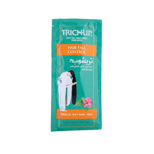 Trichup Hair Fall Control Hot Oil Treatment Hair Mask (30ml) – Enriched with Hibiscus & Neem For Hair Fall Control & Damage Repair – Intensive Conditioning for Strong, Healthy & Manageable Hair