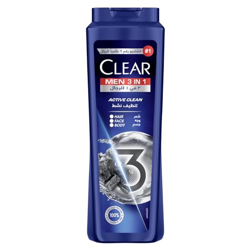 CLEAR Men 3in1 Shampoo 550ML