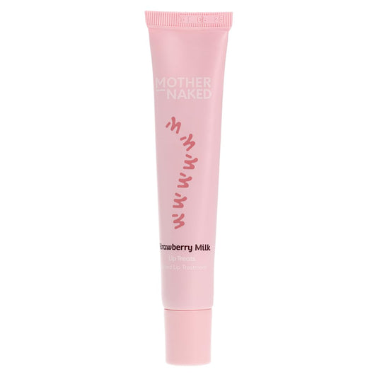 Mother Naked MotherNaked Strawberry Milk Lip Treat XL | 18ml | Creamy Soft Pink Glossy Tint | Strawberry Milkshake Flavour | Suitable For Mixing With Other Tints | Vitamin E