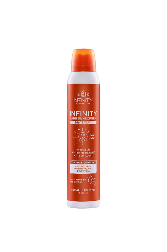 Infinity Care sunscreen Dry Spray SPF50+