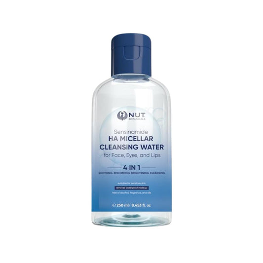 NUT Botanicals Sensinamide Ha 4 In 1 Micellar Cleansing Water And Makeup Remover 250 Ml