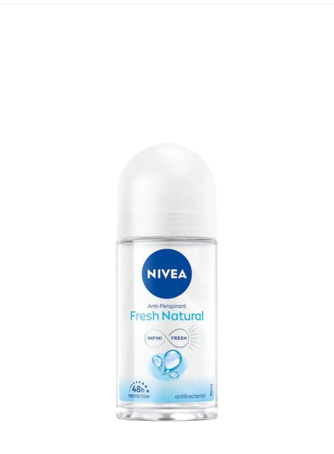 NIVEA Deodorant Roll-on for Women, Fresh Natural Ocean Extracts, 50ml