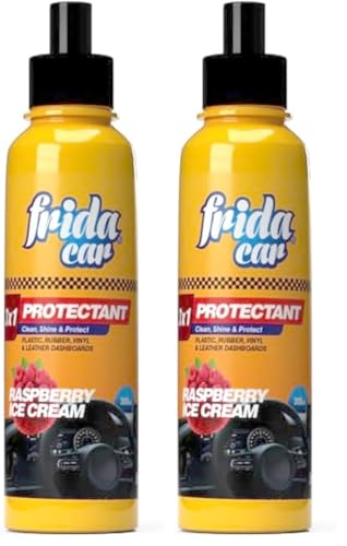 Frida 3 in 1 Car Protectant, Raspberry Icecream - 300 ml (Pack of 2)
