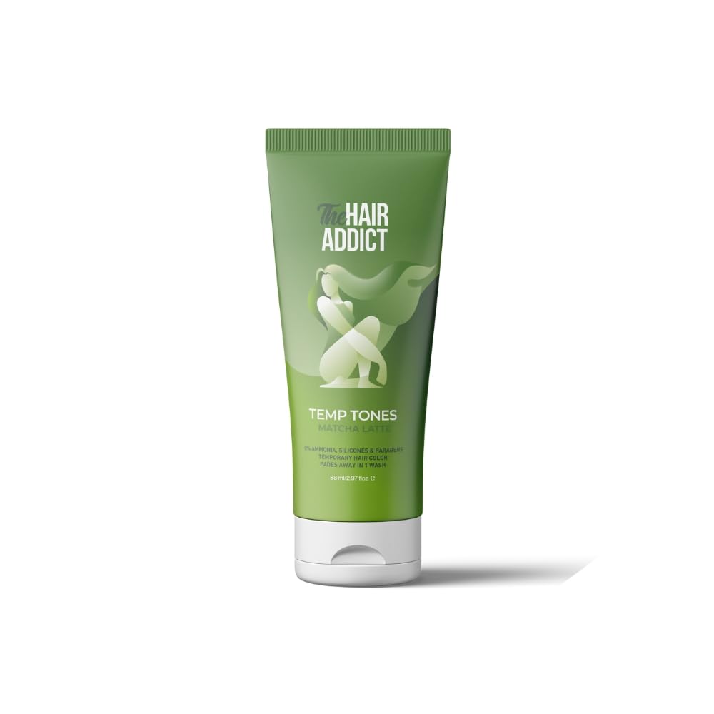 The Hair Addict Temp Tones - Matcha Latte Hair Colorant (88ml)