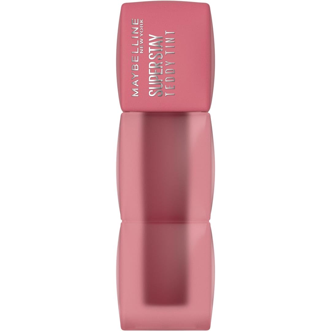 Maybelline New York Super Stay Teddy Lip Tint, Long Lasting Matte Lipstick For Up To 12HR Wear, Knee High Shade 55