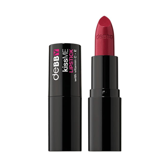 Deborah Debby Kiss Me Lipstick with Vitamin C, E 10 Wine Red