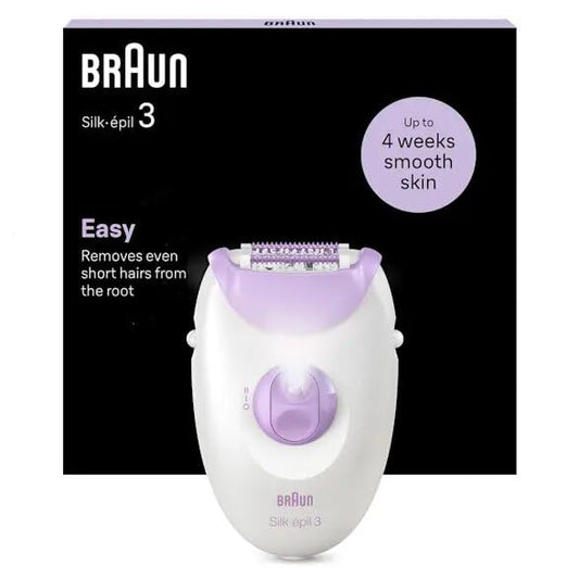 Braun Silk-épil 3 3-000 Epilator - Purple