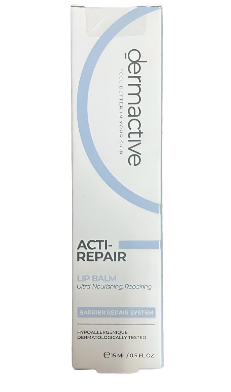 DERMACTIVE Acti-Repair Lip Balm – 15ml | Nourishing Repair Care, Deep Hydration, Protects Dry & Chapped Lips