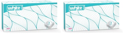 White tissue 300 sheets assorted colors Pack of 2