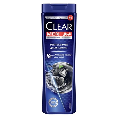 CLEAR Men Anti-dandruff Shampoo Deep Cleanse, 10x Deep Scalp Cleansing with Ultra Performance Formula, 360ML
