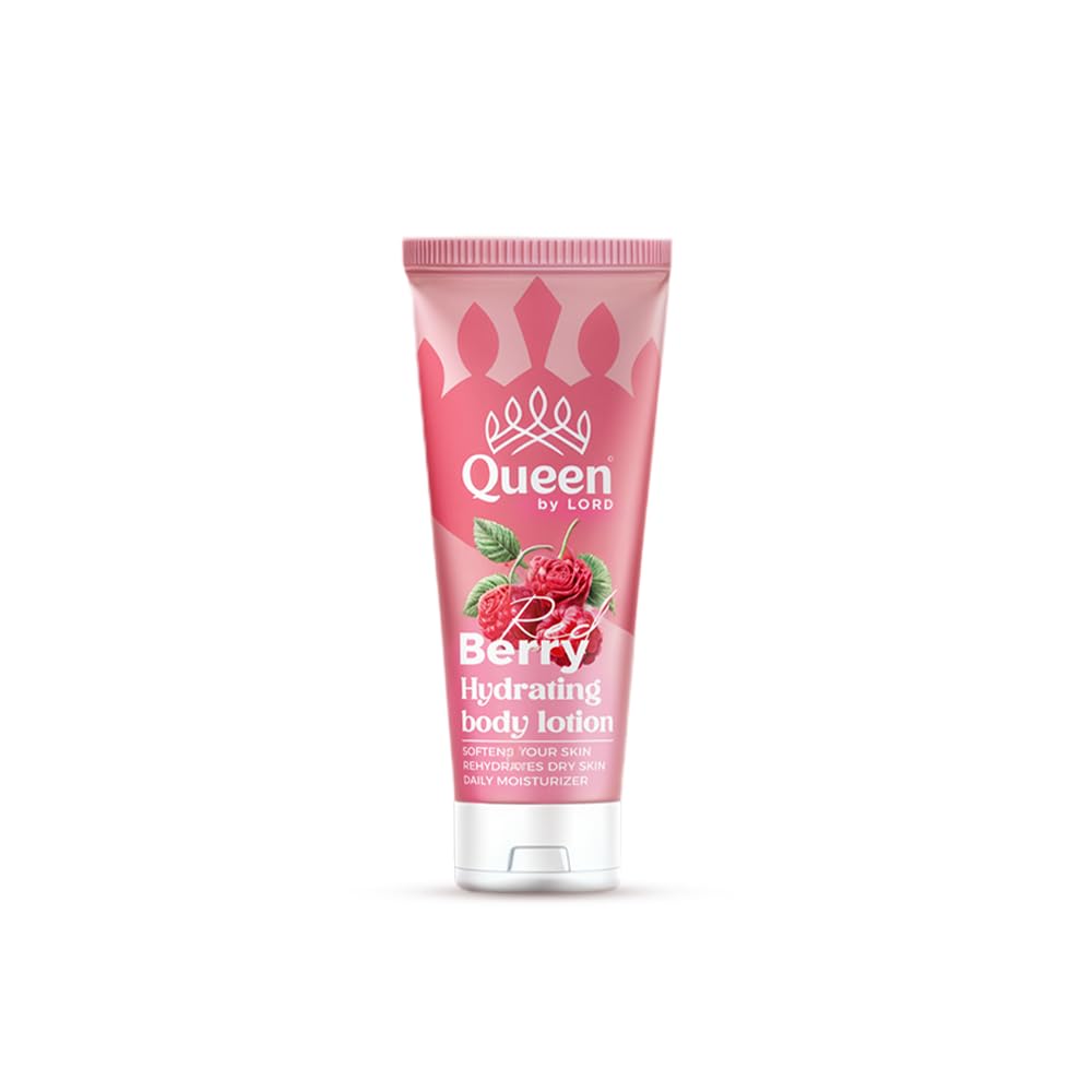 Queen By Lord Hydrating Body Lotion with Red Berry Scent