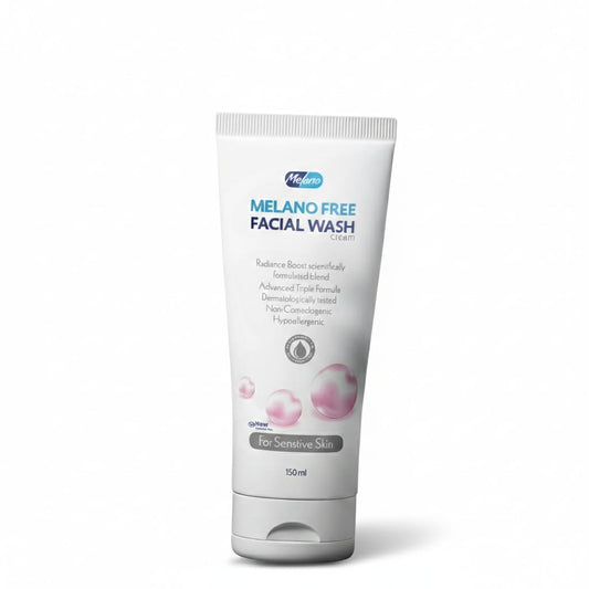 Melano Pharma Melanofree Facial Wash Cream for Sensitive Skin, 150ml