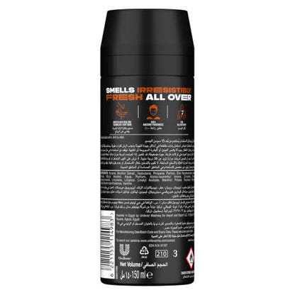 Axe Body Spray for Men Leather & Cookies 150ML