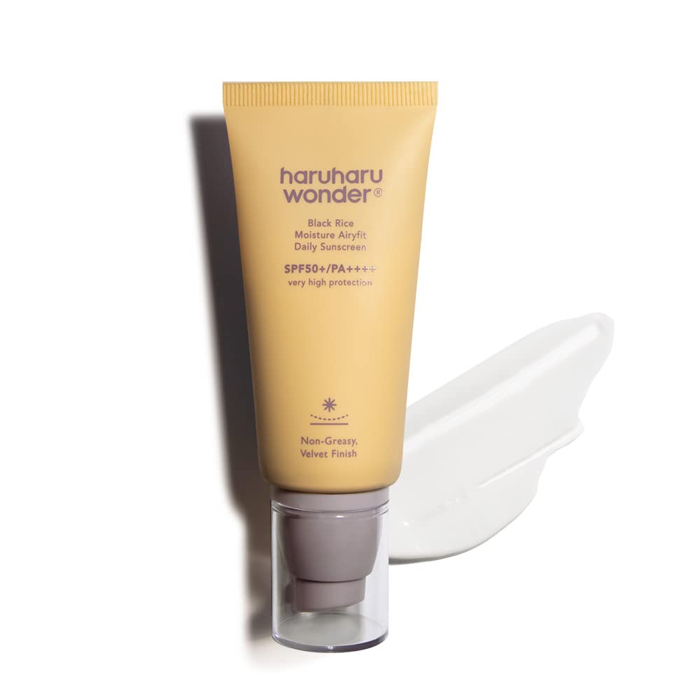 Haruharu Wonder Black Rice Moisture Airyfit Sunscreen SPF 50+ PA++++ 50g