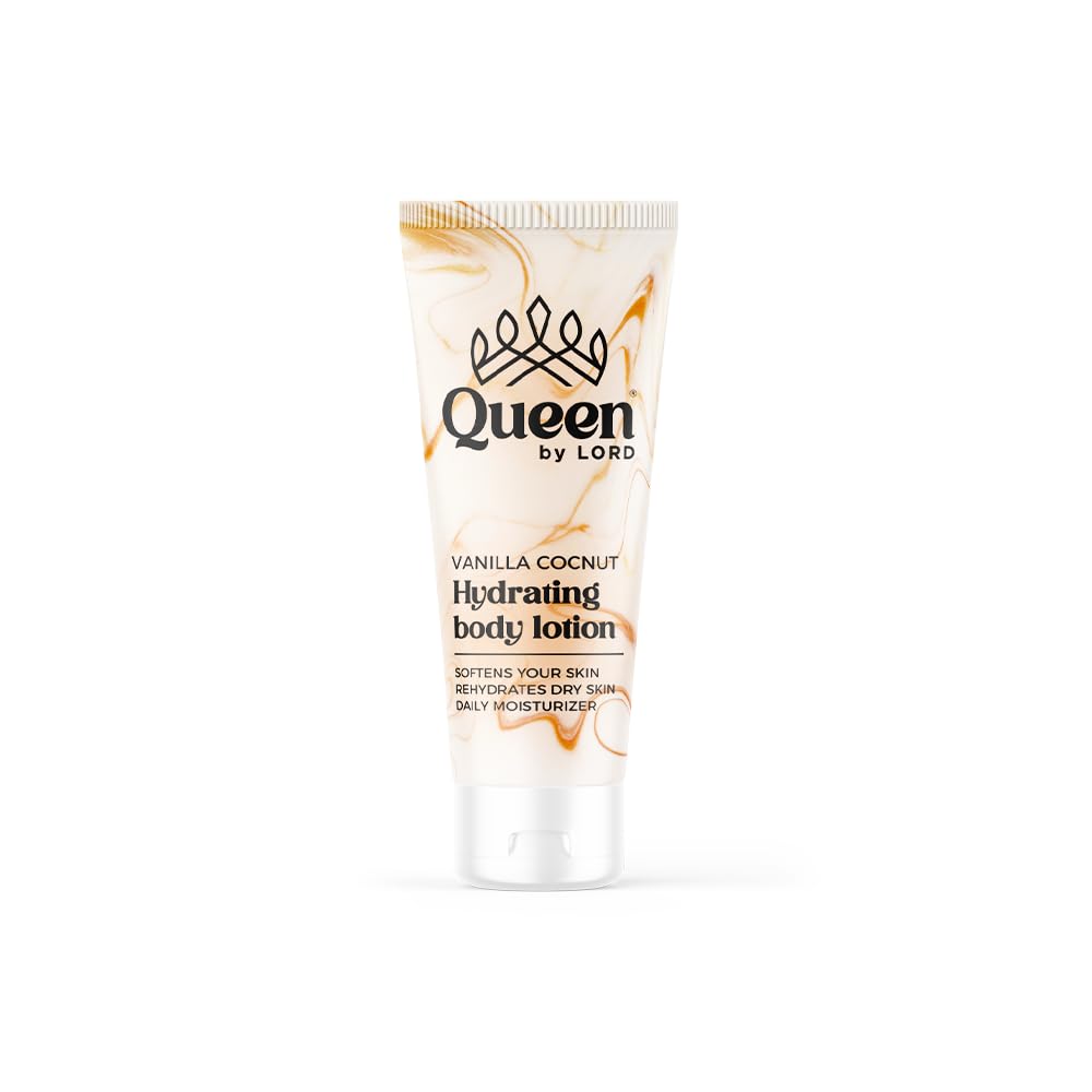 Queen By Lord Hydrating Body Lotion with Vanilla Coconut Scent