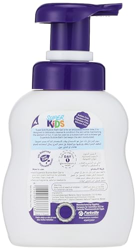 super kids bubble bath gel 300 ml