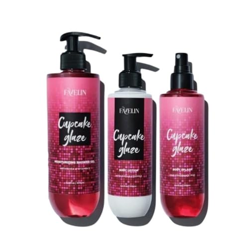 Favelin Pamper Pack Essential Cupcake Glaze