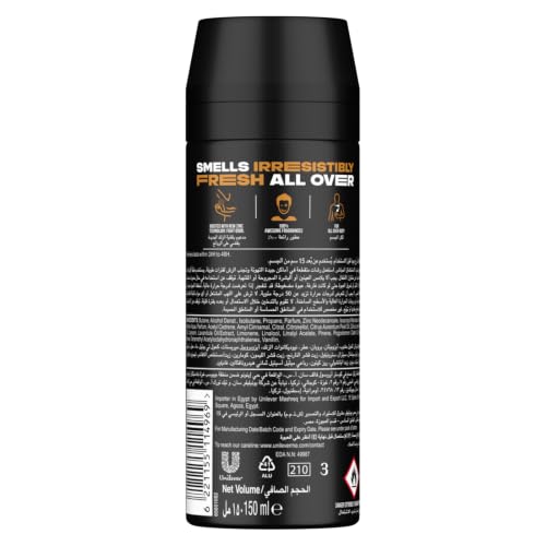 Axe Body Spray for Men Dark Temptation 150ML