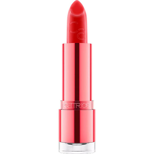 Catrice Wild Hibiscus Glow Lip Balm, Lipstick, No. 010 Hawaiian Blossom Glow, Red, Nourishing, Colour Matching, Natural, Shiny, Radiant, Vegan, Alcohol Free (3.5 g)