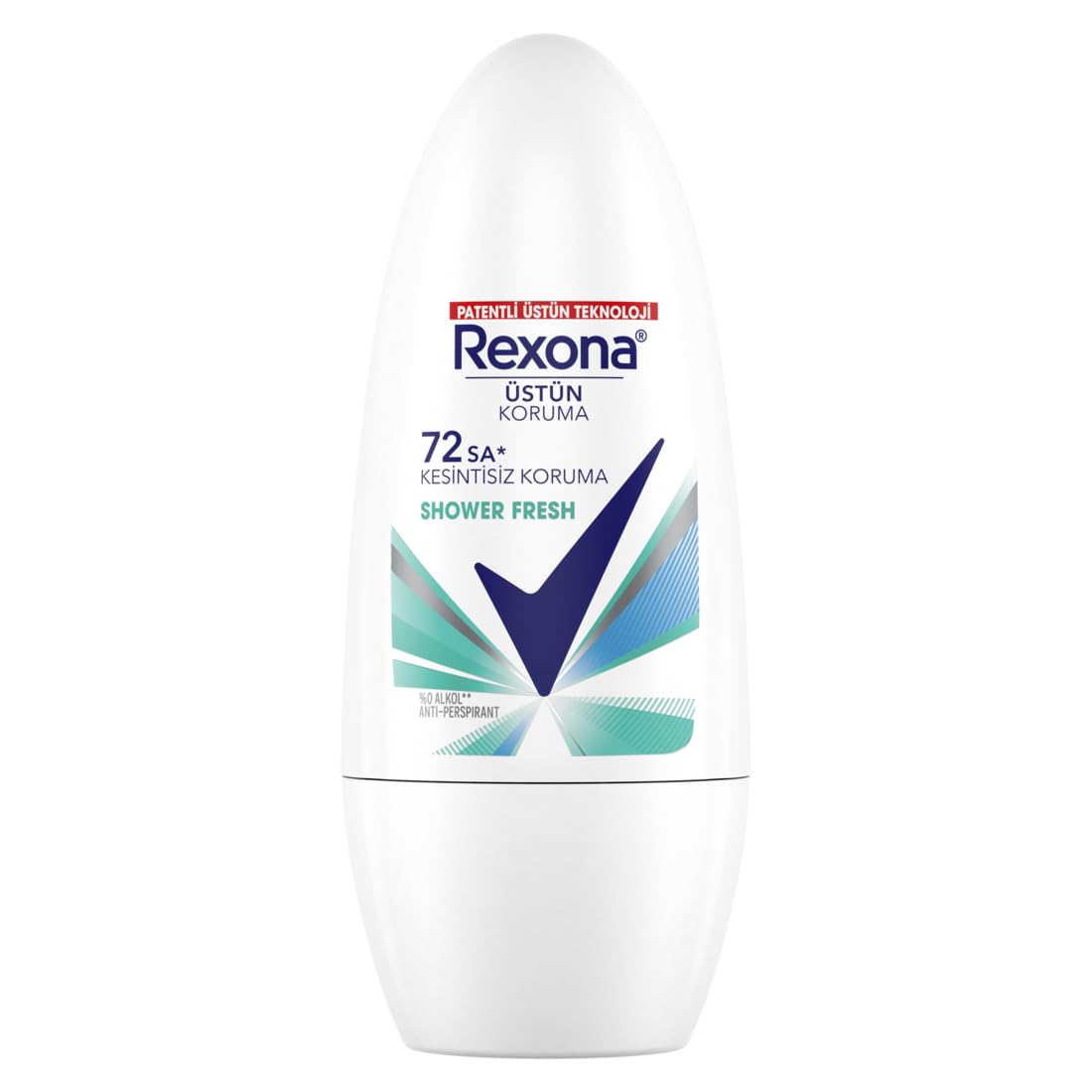Rexona Women Advanced Protection 72H+ Antiperspirant Deodorant Shower Clean Roll On 50ML