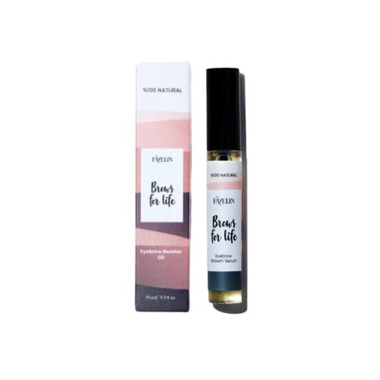Favelin Brows For Life Eyebrow Serum 10 Ml | Unleash Your Natural Brow | Natural Oils Vitamin E