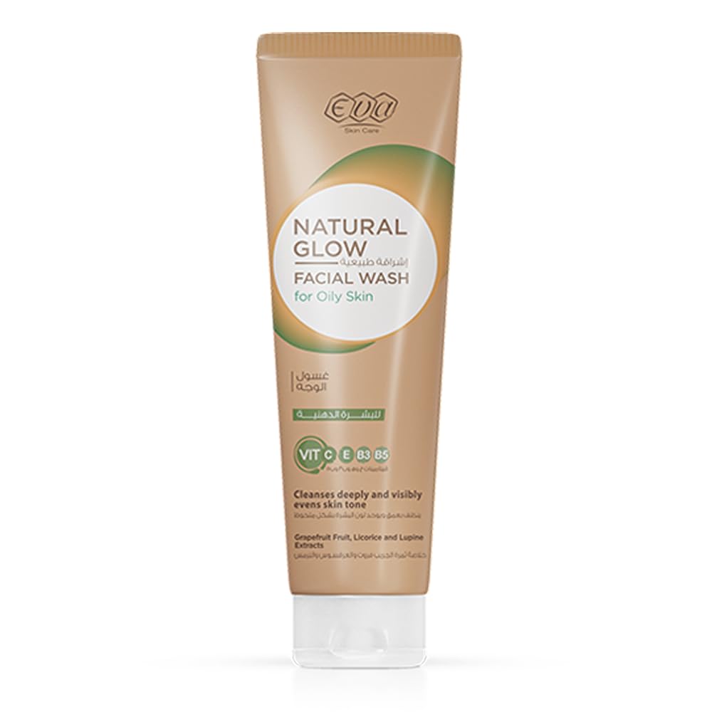 Eva Skin Care Natural Glow Facial Wash for Oily Skin 100 ml