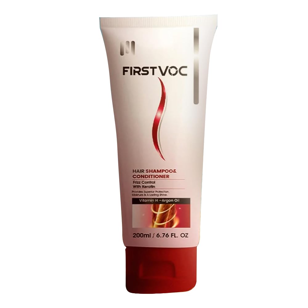 FirstVoc Hair shampoo & conditioner frizz control - Package May Vary